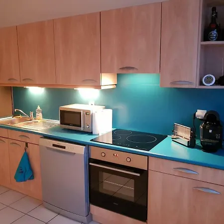 公寓 A 100 M De La Mer Et Du Port ! Parking Privatif !